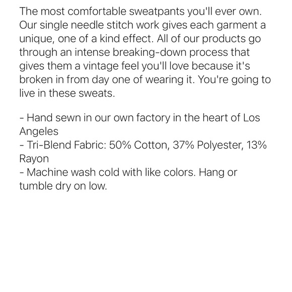 Aviator Nation Sweatpants *BRAND NEW* - Picture 4 of 8